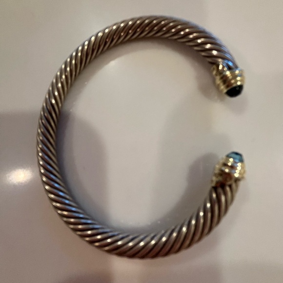 LAGOS Silver and Blue Charm Bracelets with Crystal Accents - Picture 2 of 8
